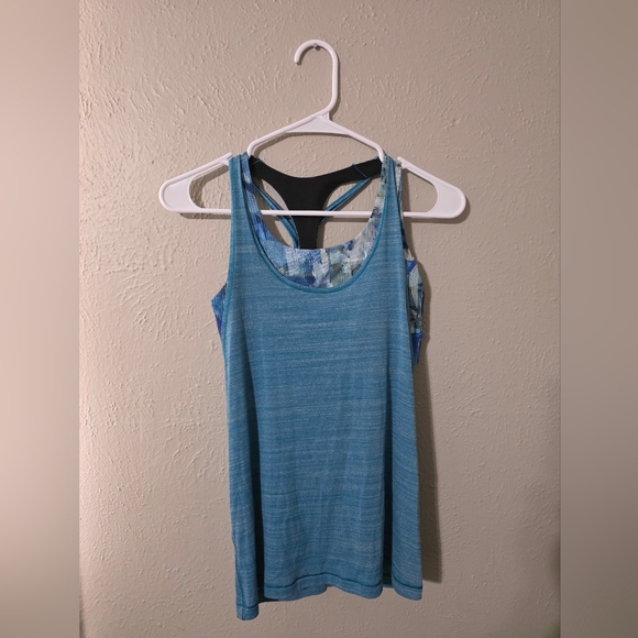Lululemon Athletica Blue Racerback Tank Top - Picture 4 of 6